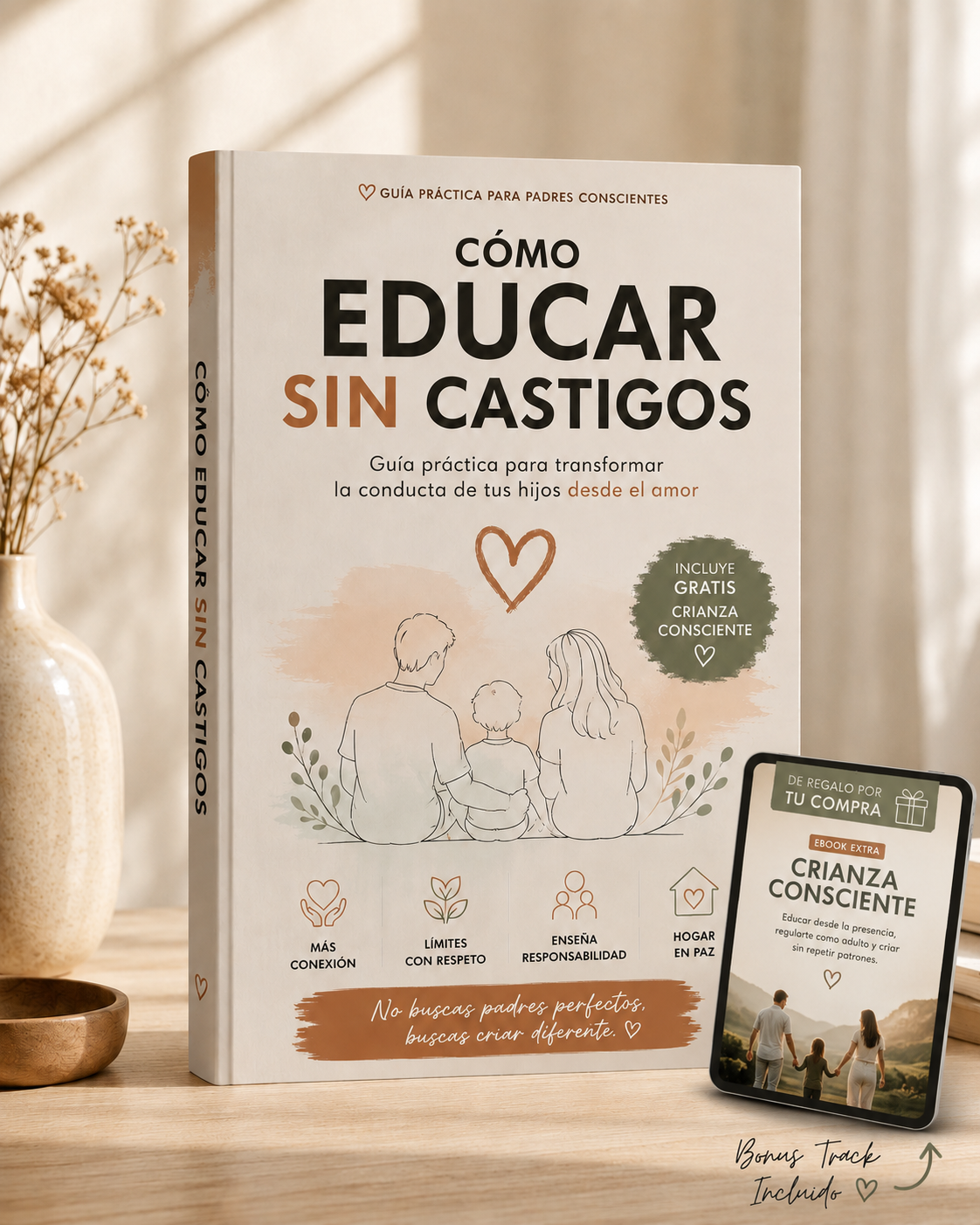 Educar Sin Castigos: Guía práctica para transformar la conducta de tus hijos desde el amor